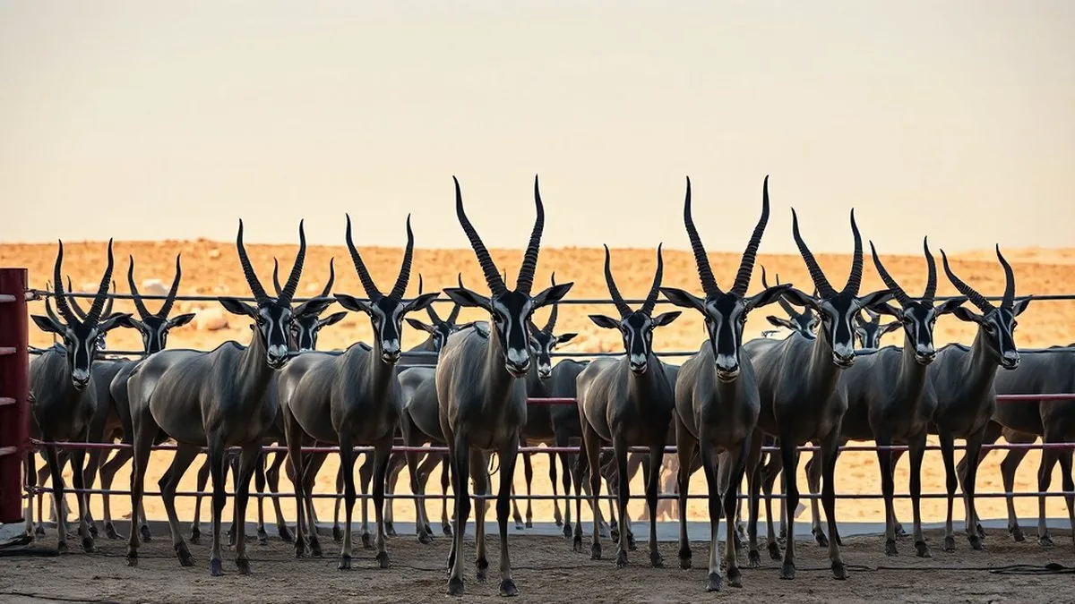 African Gemsbok Habitat May Expand Due to Climate Change