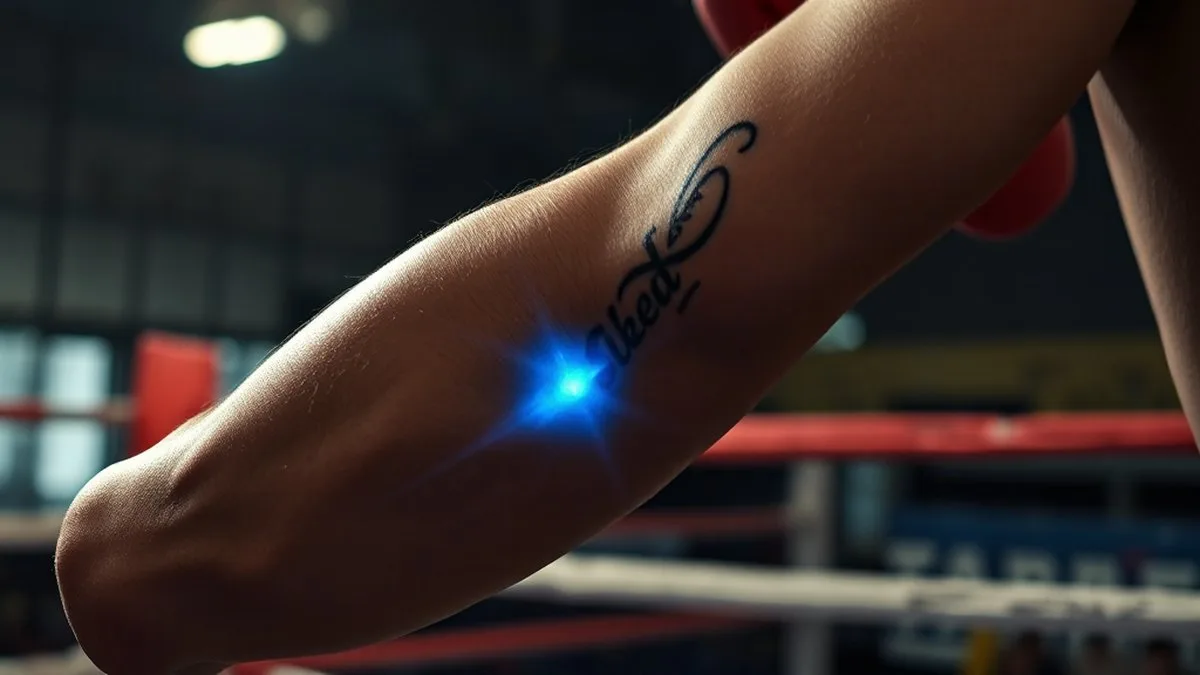 New Tattoo Ink Changes Color With Light