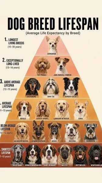 Research reveals Why Large Dogs Age Faster Than Smaller Breeds